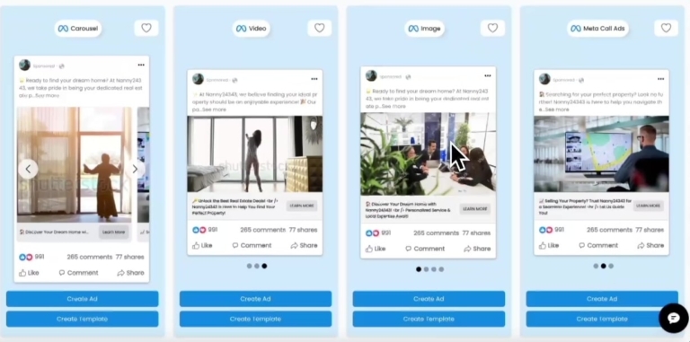 Publicidad con IA y automatización de redes sociales
