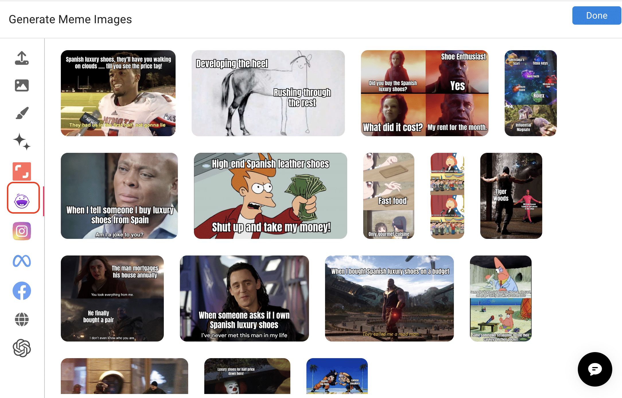 AI meme generator tool