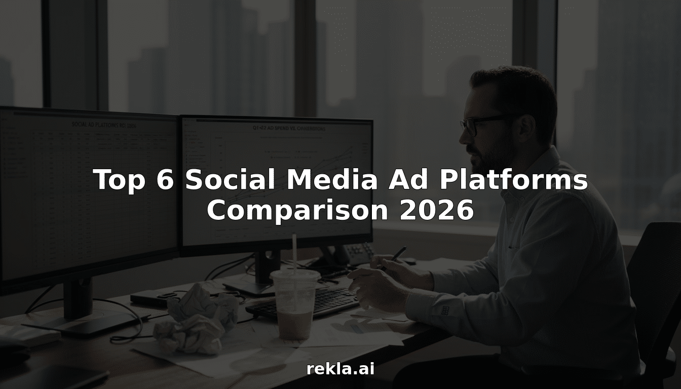 Top 6 Social Media Ad Platforms Comparison 2026
